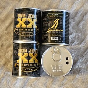 Bon Jovi S.W.W. Anniversary Collectible Candles - Unused And Unopened